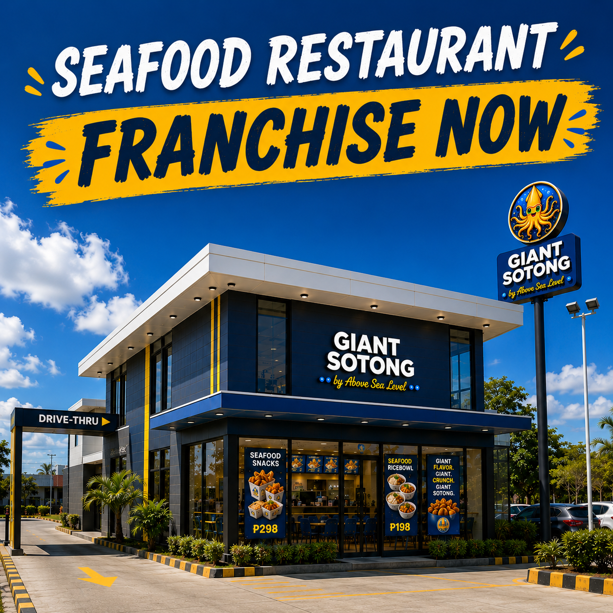 Giant Sotong seafood restaurant franchise